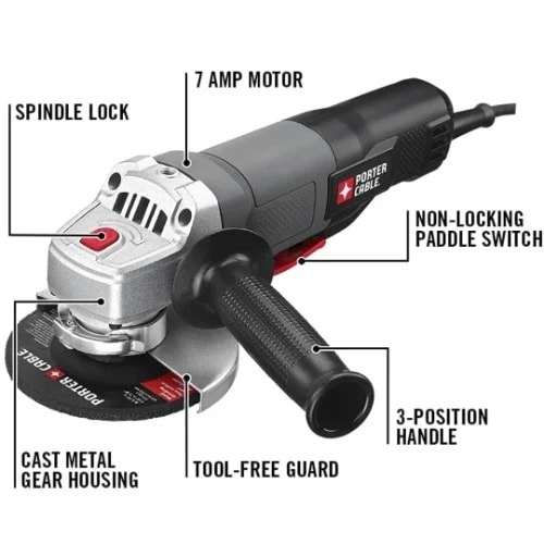 Maxmech Angle Grinder 115mm 4-1/2