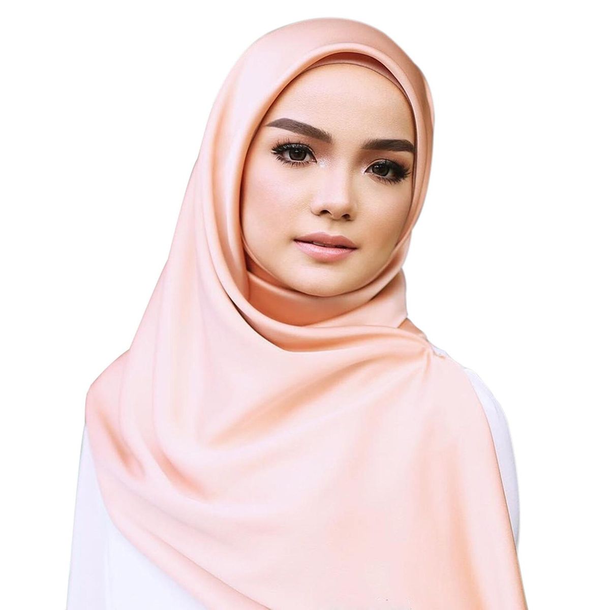 Women Head Wrap Vivid Color Wear Resistant-Hot Pink