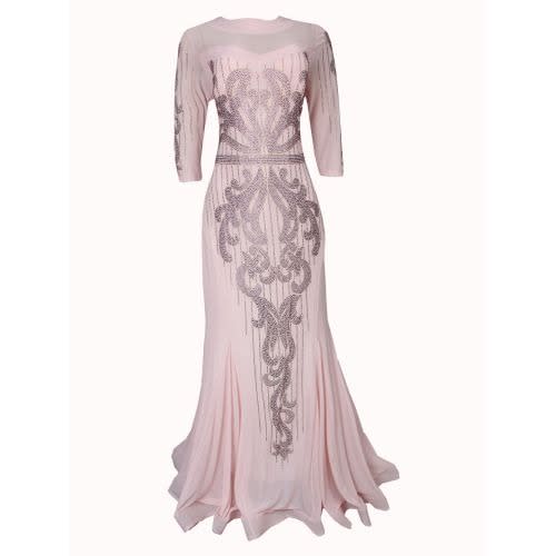 Ladies Elegant Turkey Gown - Pink