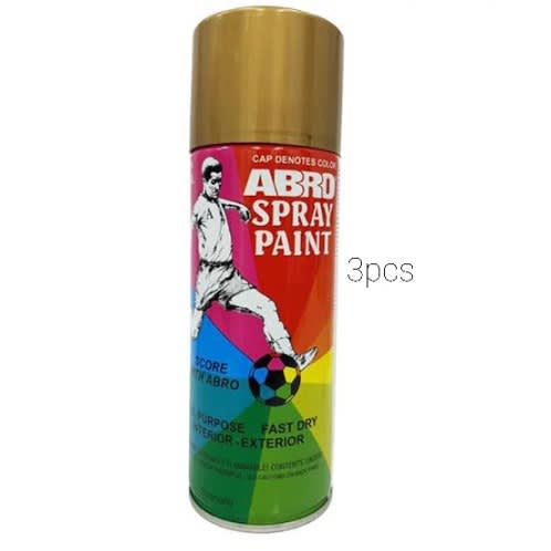 Spray Paint Gold Colour - 3pieces