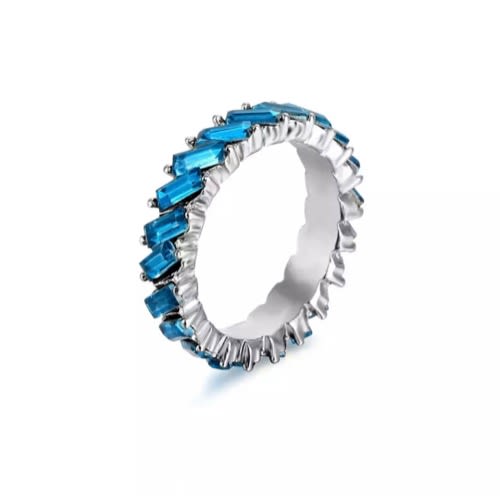 Zirconia Ring- Blue