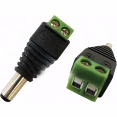 CCTV DC Jack Power Connector Male - 10 Pieces