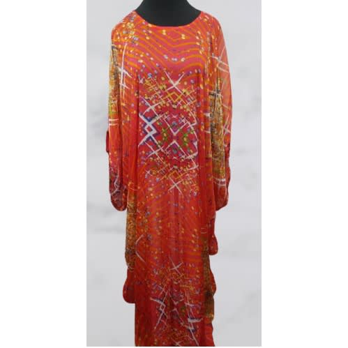 Chiffon Cowl Kaftan / Bou Bou