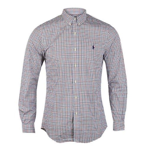 Men's Long Sleeve Stretch Shirt - Multicolour