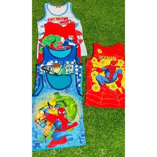 Boys Summer Singlet Tops 3pieces
