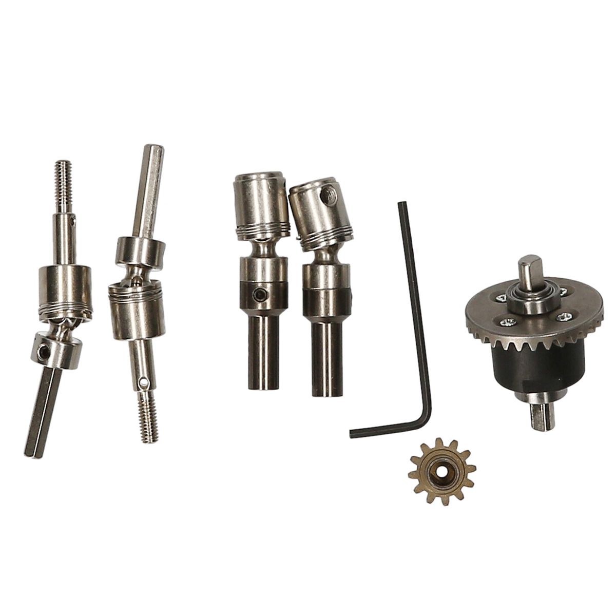 Metal Differential Gear Transmission Drive Shaft For Wltoys