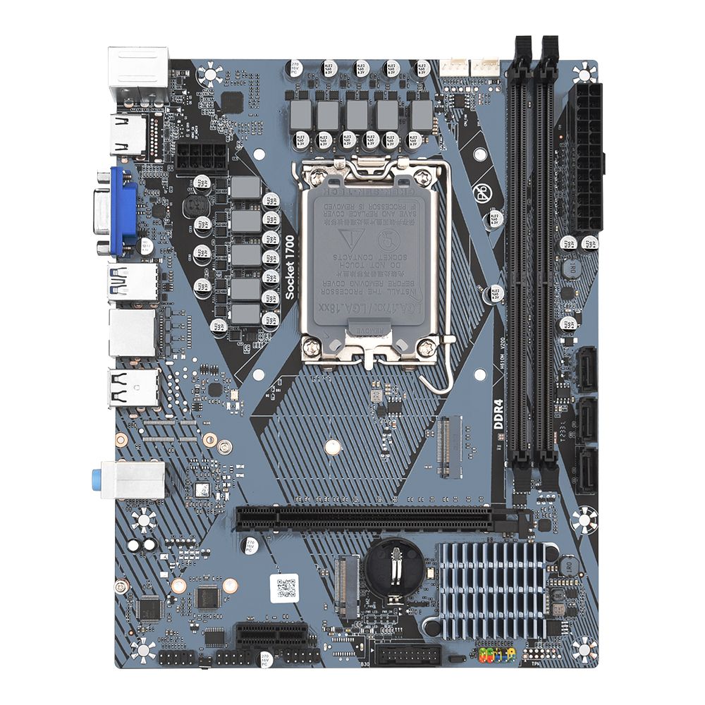 DDR4 H610M Computer Motherboard LGA1700 CPU Dual Channel
