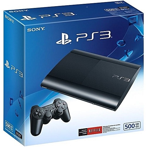 Ps3 Super Slim 500GB +20 Bonus Games