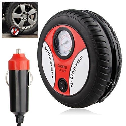 Portable Auto Car Pump Tyre Inflator And Air Compressor