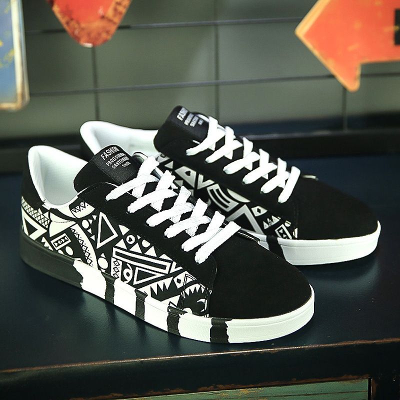 Summer Skate Shoes Trendy Men's Casual All-match Canvas Trendy Shoes