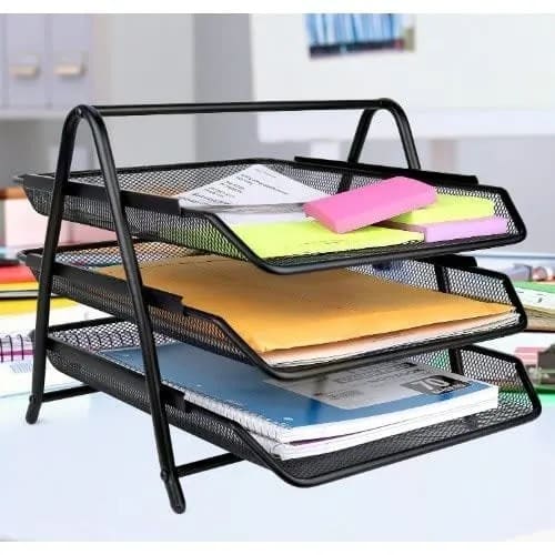 3 Tier Document Tray Rack