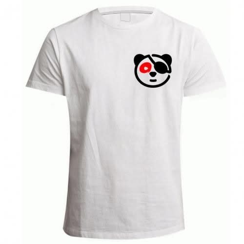 Panda Gang Print Tshirt - White