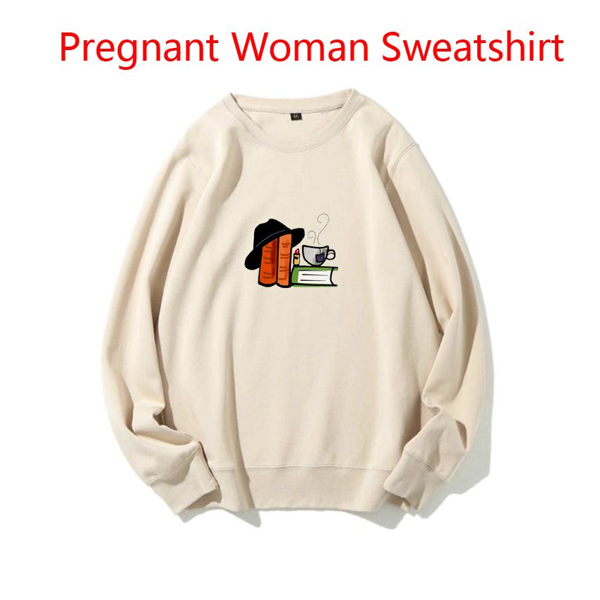 Khaki 1052-Fashion Korean Version Maternity Women Sweaters Love Letter Funny Cute Sweet