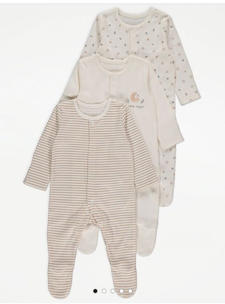 3-in-1 Baby Sleepsuits Unisex