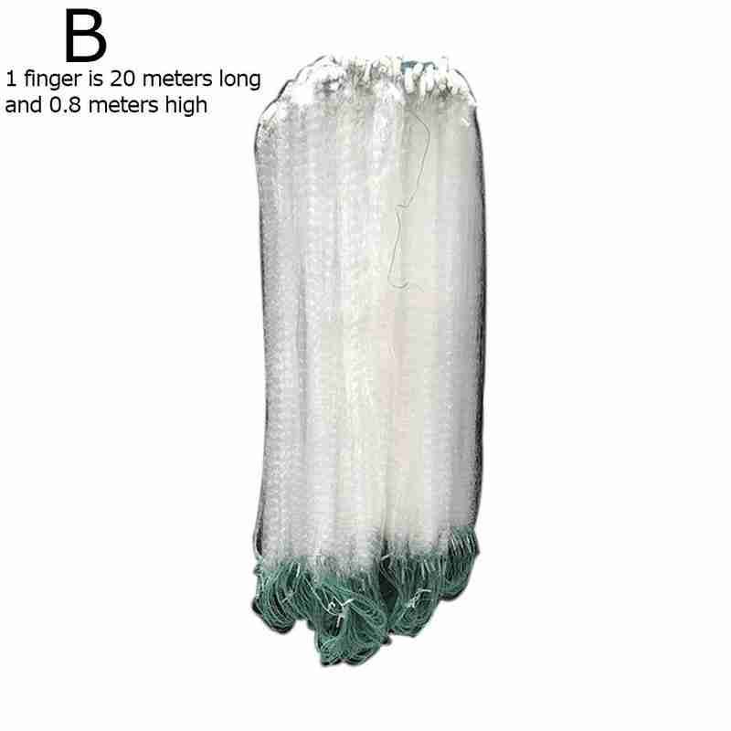 Fishing Net Single Mesh Nylon Durable Float  Monofilament Fishingman Float Accessories  Outdoor Net Gill Hobbies Wi G7v2