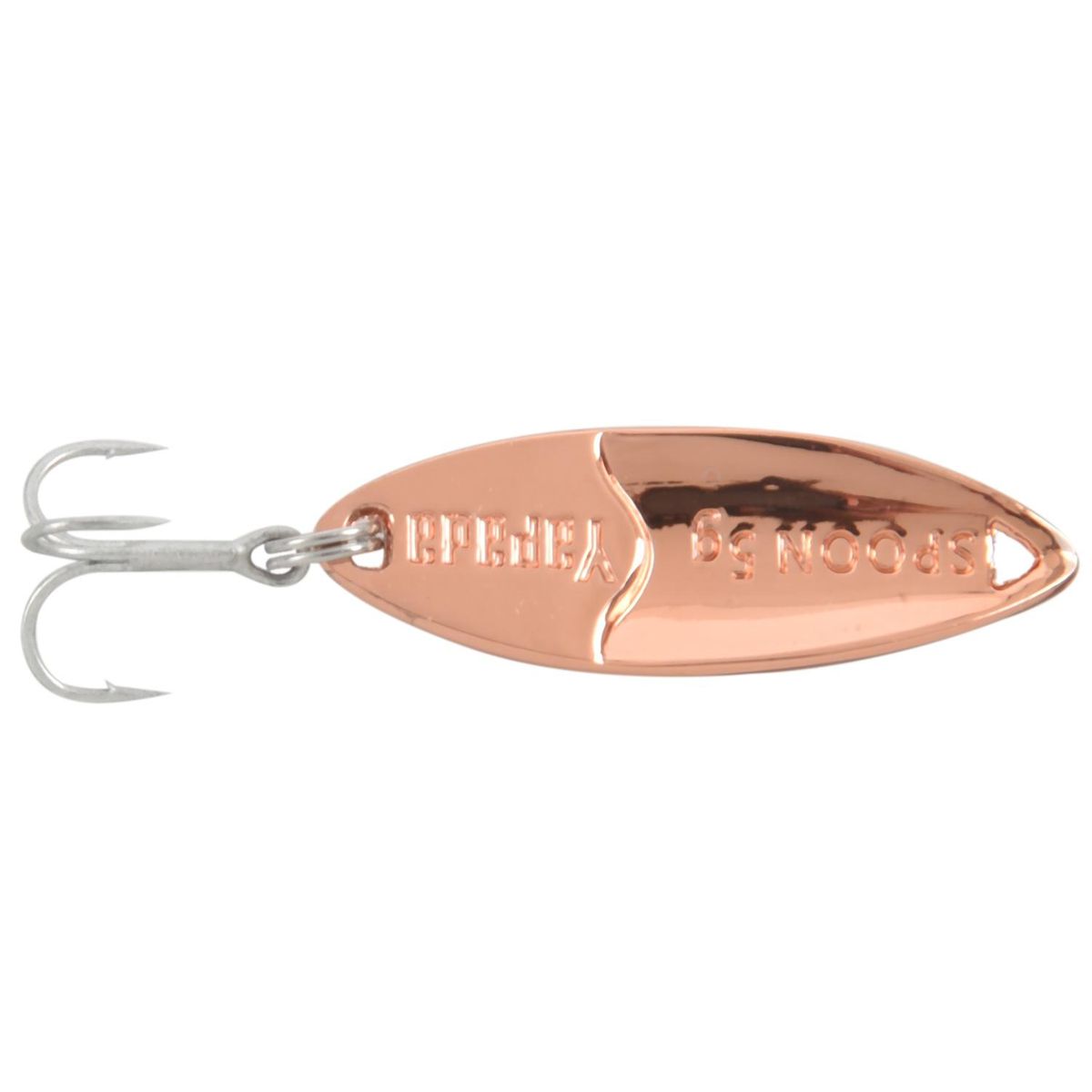 YAPADA Zinc Alloy Insect Shape Spoon Fishing Lure 5g red