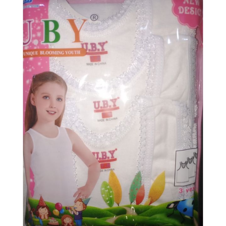UBY 3 In 1 GIRLS VEST