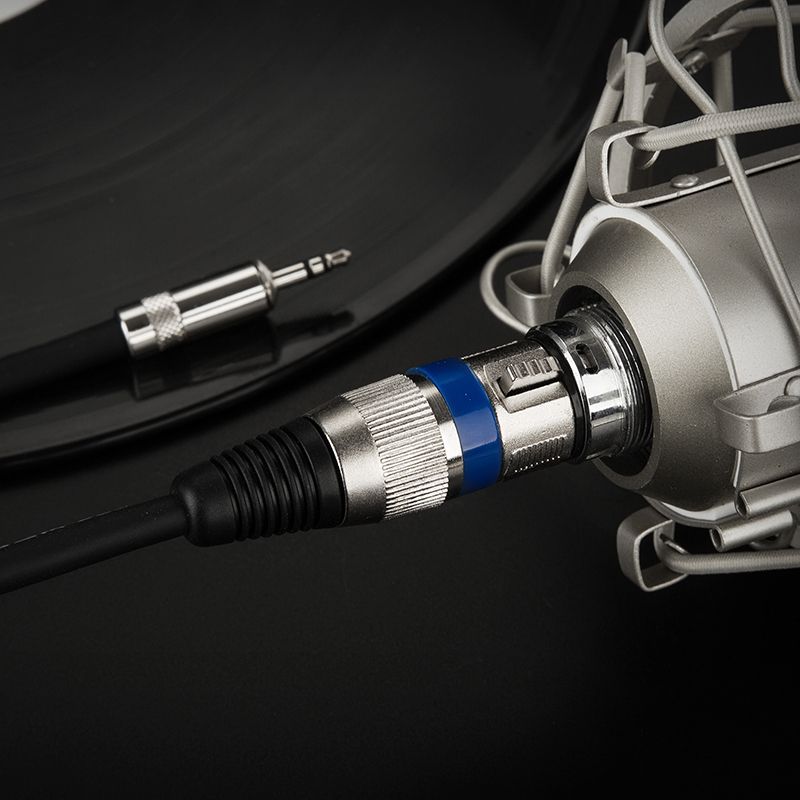 3.5 Mm (1/8 Inch) TRS Stereo Male To XLR Male Balanced