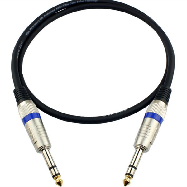 6.35MM Connector Male To Male Stereo Audio Cable