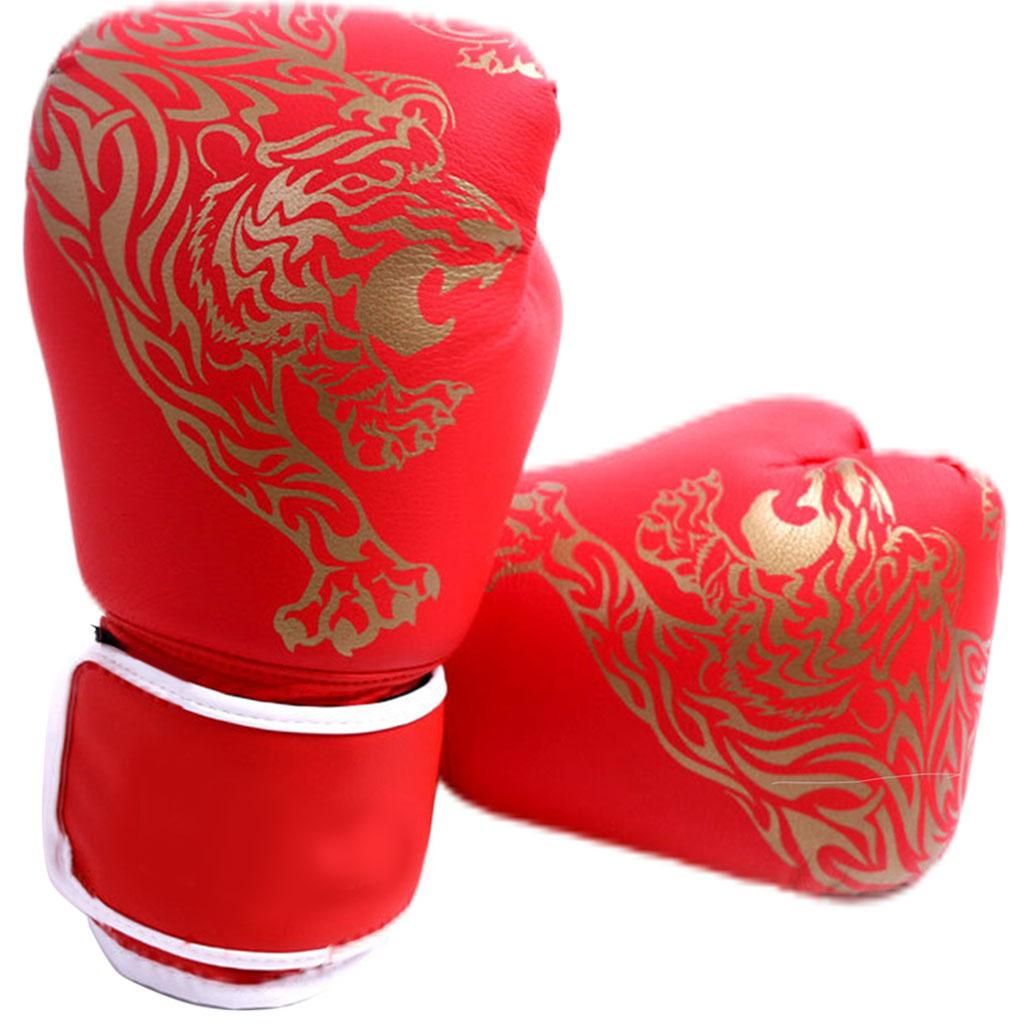 Sports Beginners Boxing Gloves For  Red 25x17cm