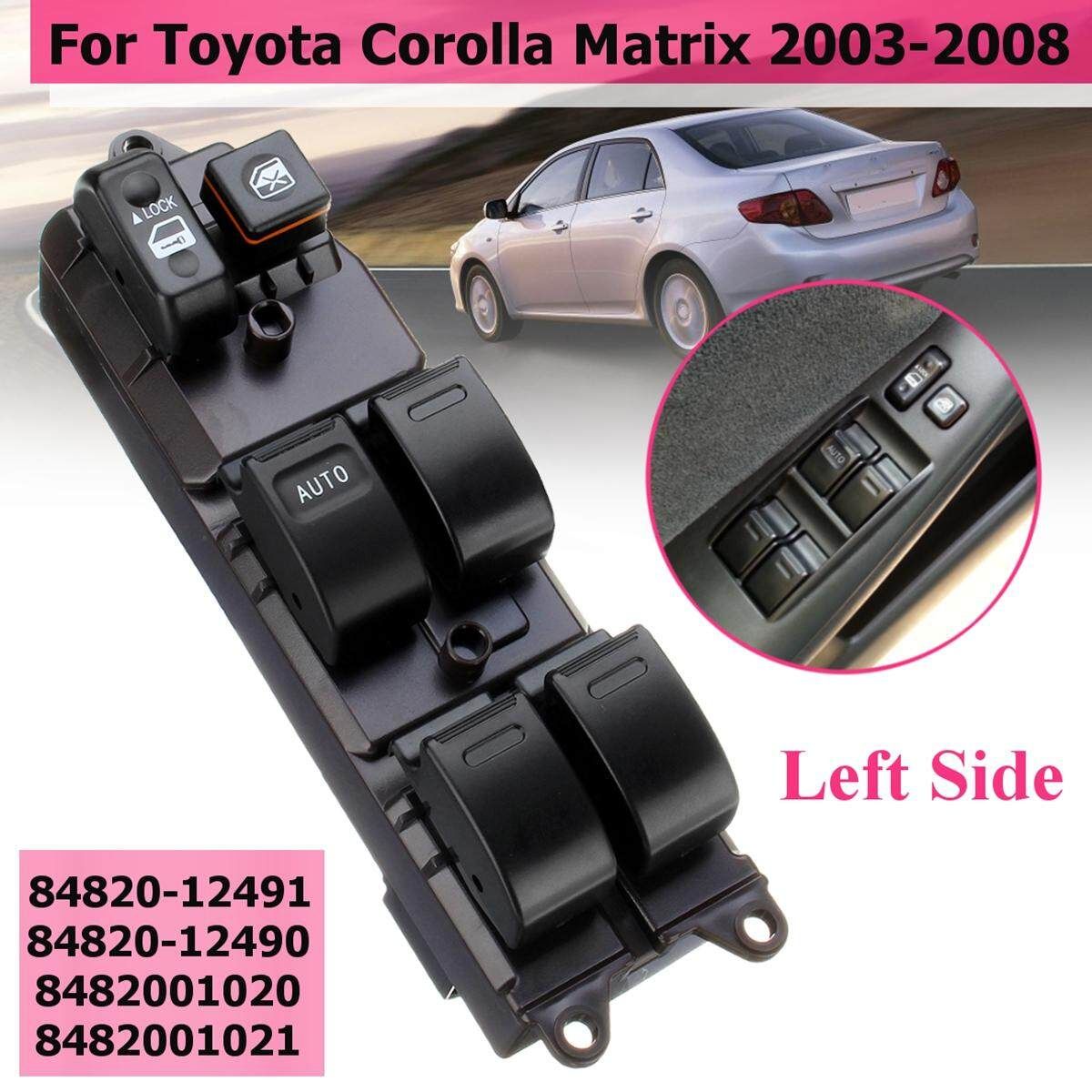 ABS Driver Side Master Electric Window Switch For Toyota Corolla Matrix Camry