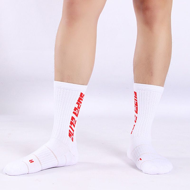 Men's Anti-slip Sports Socks,Athletic Football Basketball Long Socks (1Pairs)