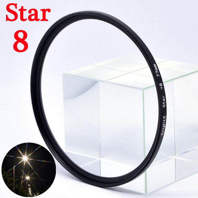 Knightx Uv Cpl Nd2-1000 Camera Lens Filter For Canon Sony