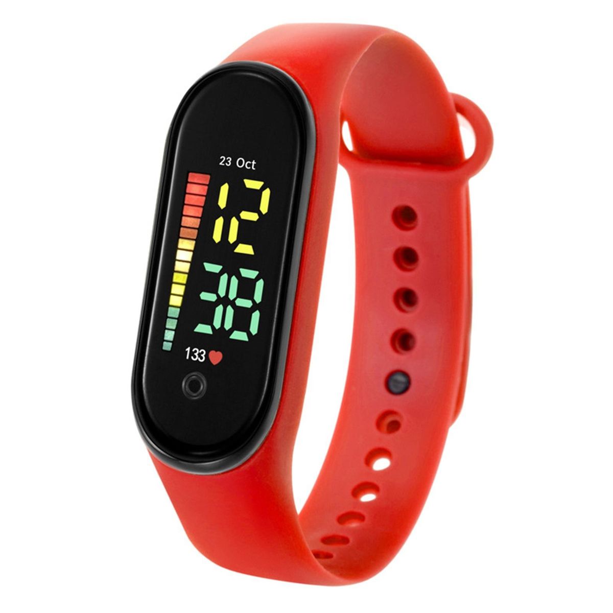 Led Digital Display Watch Kids Waterproof Led Sports Watch M11 Digital Red