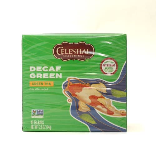Celestial Seasonings Green Tea - Decaf - 40 Count Tea Bags