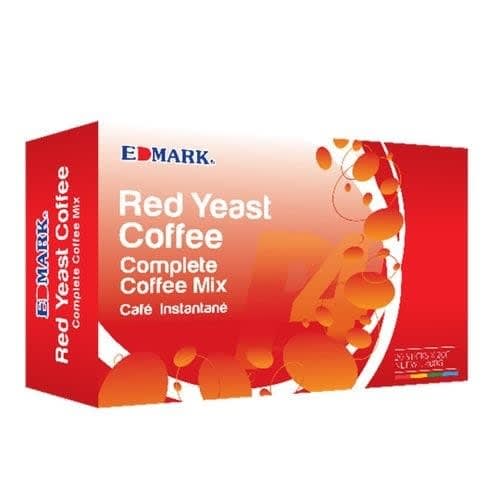 Edmark Red Yeast Rejuvenating Coffee - 20 Sachets X2