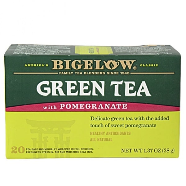 Bigelow Green Tea with Pomegranate 20-Count Boxes