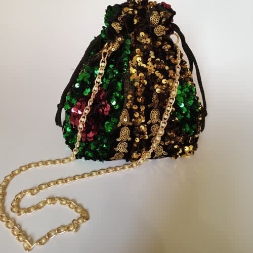 Drawstring Purse - Multicolor
