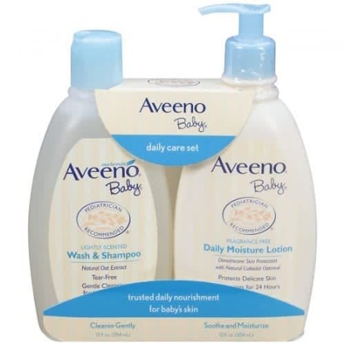 Baby Daily Care Set - Baby Lotion & Shampoo
