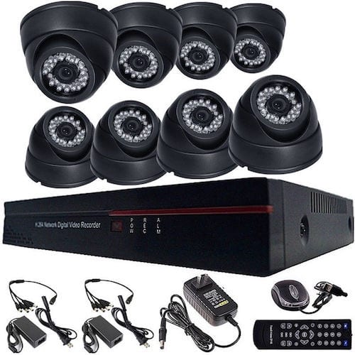 8 Cctv Camera Kit + 2tb Hdd + 300m Rg59 Cctv Cable + Installation Within Lagos / Remote Access