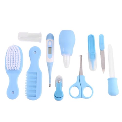 10 Pcs New Born Baby's Health Care & Grooming Kit