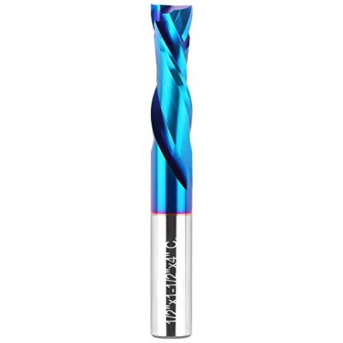 EANOSIC Spiral Router Bits Up Down Compression Bit 12 Inch C