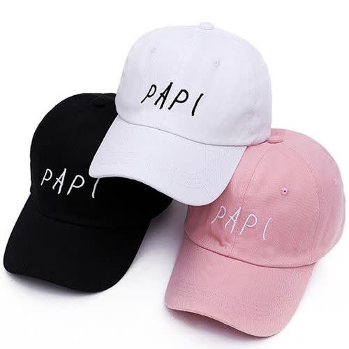 Papi Baseball Cap 3-in-1 Bundle - Black, White, Pink