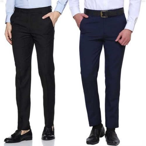 Men's Trouser - Back - Navy Blue