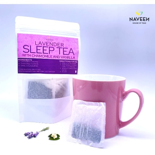 Lavender Sleep Tea With Vanilla and Chamomile - 20 Teabags
