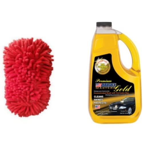 Car Wash Liquid + Sponge