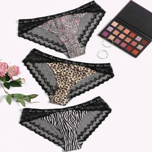 Set Of Ladies Pants - 3pcs
