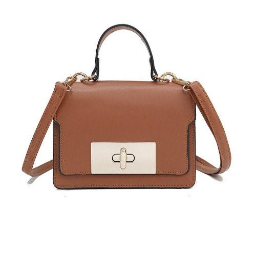Ladies Hand Bag - Brown