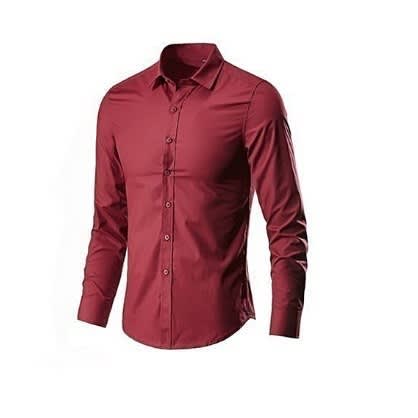 Men's Long Sleeve - Wine