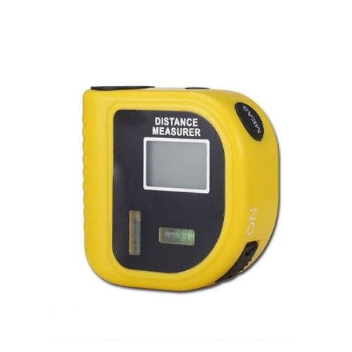 Laser Ultrasonic Distance Measurer Meter Tape Cp-3010 With Level Bubbles Ruler