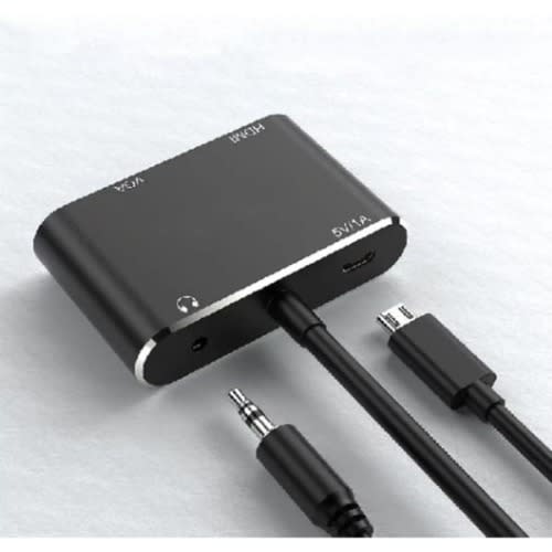 Hdtv Adapter  Hdmi To Hdmi  + Vga Adapter With Audio