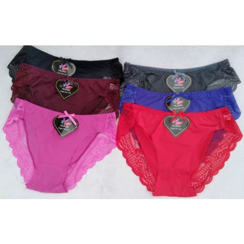 6 In 1 Lace Designs Panties