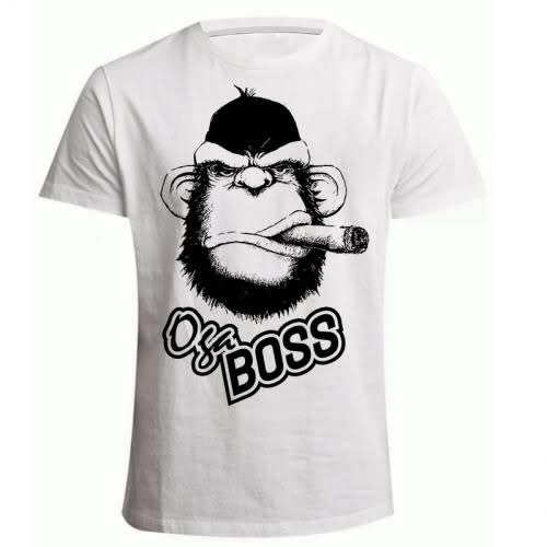 Ogaboss Print Tshirt -white