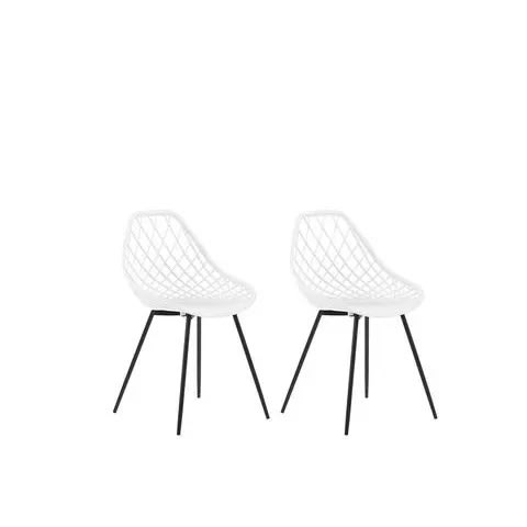 Eames Inspired Chairs - 2pieces - White