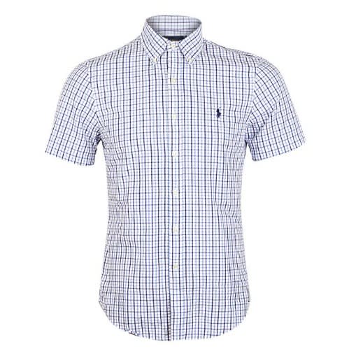 Slim Fit Short-sleeve Button-down Shirt