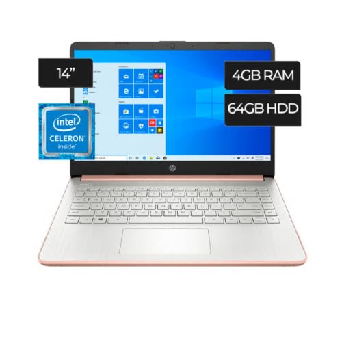 14-dq0004dx - Intel Celeron N4020 -1.1GHZ- 4GB Ddr4 -64GB Emmc -14
